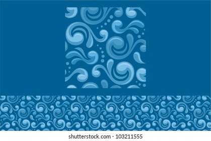 Water Seamless Pattern