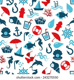 water seamless pattern