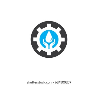 Water Service Logo