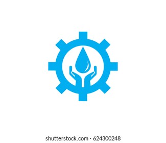 Water Service Logo