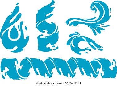 Water Shapes Set