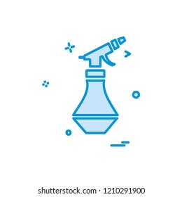 Water shower icon design vector