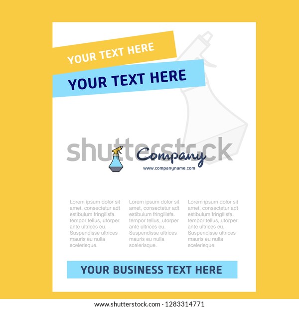 Water\
shower Title Page Design for Company profile ,annual report,\
presentations, leaflet, Brochure Vector\
Background