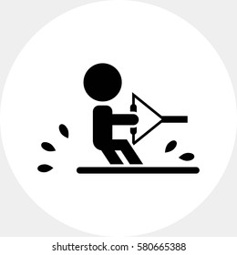 Water skiing icon