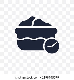 Water soak transparent icon. Water soak symbol design from Cleaning collection. Simple element vector illustration on transparent background.
