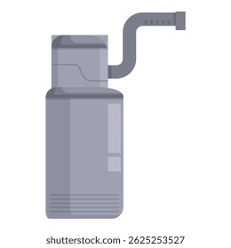 Sistema de amaciador de água purificando a água na casa fornecendo água limpa e macia para uso diário