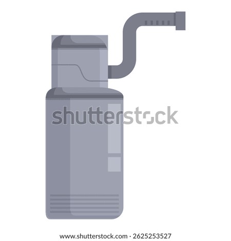 Water softener system purifying water in house providing clean and soft water for daily use