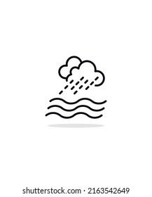 water sources, vector illustration, eps 10