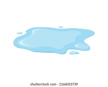 Water Spill Blue Water Drop Water Stock Vector (Royalty Free ...