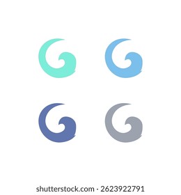 WATER SPLASH AQUAPARK WATER WELLNESS RESORT SIGN SYMBOL LOGO VECTOR