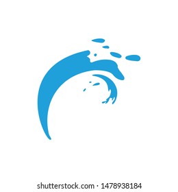 water splash design vector illustration
