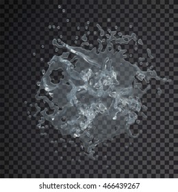 water splash drop Isolated transparent 3d