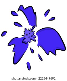 Water Splash and drops vector art