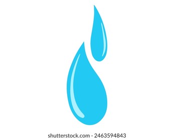 Water Splash Element Background Illustration