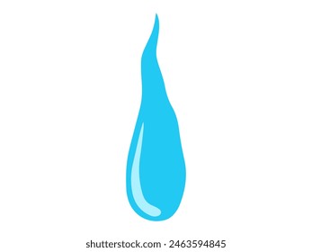 Water Splash Element Background Illustration
