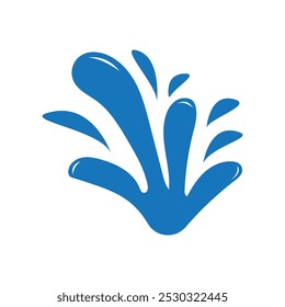 Icono de salpicadura de agua Ilustración Elemento Diseño