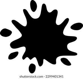 icono de salpicadura de agua aislado en fondo blanco