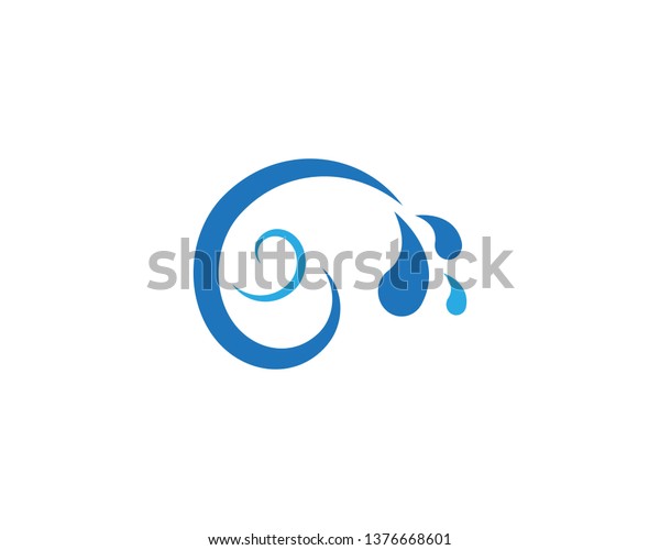 Water Splash Icon Vector Stock Vector (Royalty Free) 1376668601 ...