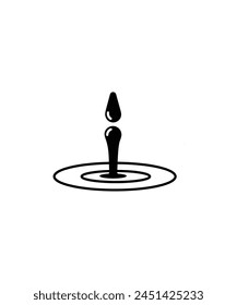 water splash icon, vector best flat icon.