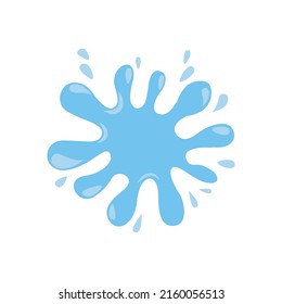 Water Splash  icon vector. drops illustration sign. ocean symbol. sea logo. water source mark.