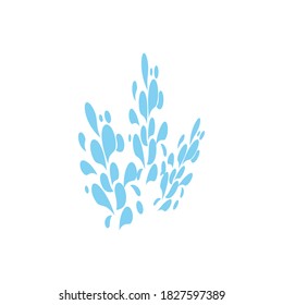water splash icon vector illustration design template