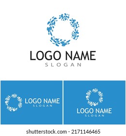 water splash icon vector illustration design template