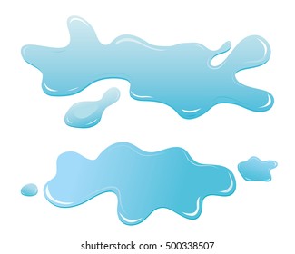 water splash illustration.