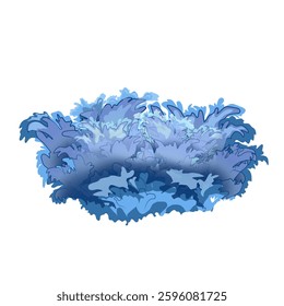 water splash illustration without background