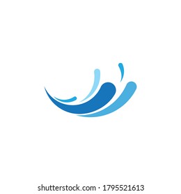 Water Splash logo vector design
