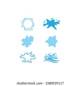 Water Splash logo vector ilustration