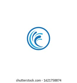 Water Splash logo vector ilustration