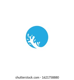 Water Splash logo vector ilustration