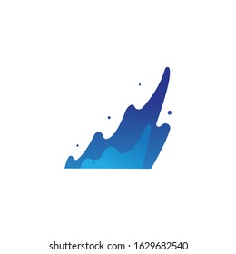 Water Splash logo vector template