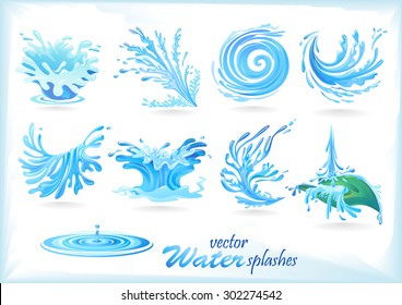 Water Splash Patterns