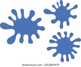 Esplandor de agua Simple Mano Dibujo Ilustración
