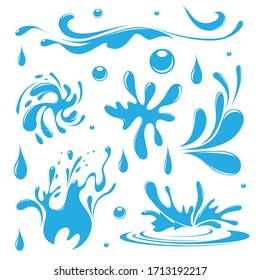 splash water vector free download