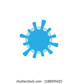 water splash symbol vector