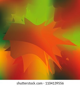 Water splash, top view, vector illustration. Paint like abstract vector background. Expressive abstract watercolor stain with splashes and drops. Watercolor gradient background.