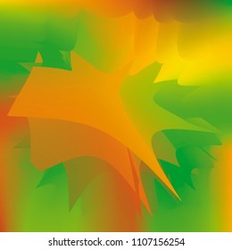 Water splash, top view, vector illustration. Paint like abstract vector background. Expressive abstract watercolor stain with splashes and drops. Watercolor gradient background.