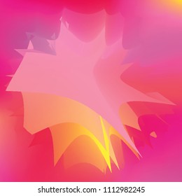 Water splash, top view, vector illustration. Paint like abstract vector background. Expressive abstract watercolor stain with splashes and drops. Watercolor gradient background.