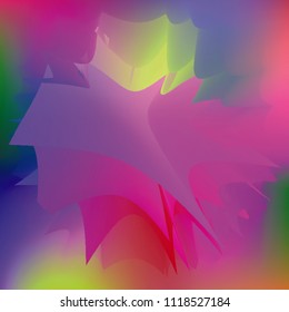 Water splash, top view, vector illustration. Paint like abstract vector background. Expressive abstract watercolor stain with splashes and drops. Watercolor gradient background.