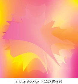 Water splash, top view, vector illustration. Paint like abstract vector background. Expressive abstract watercolor stain with splashes and drops. Watercolor gradient background.