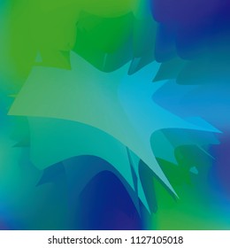 Water splash, top view, vector illustration. Paint like abstract vector background. Expressive abstract watercolor stain with splashes and drops. Watercolor gradient background.
