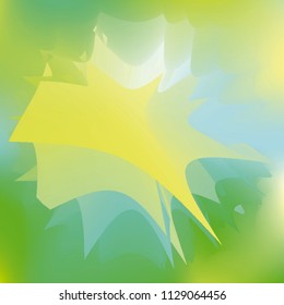 Water splash, top view, vector illustration. Paint like abstract vector background. Expressive abstract watercolor stain with splashes and drops. Watercolor gradient background.