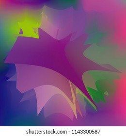 Water splash, top view, vector illustration. Paint like abstract vector background. Expressive abstract watercolor stain with splashes and drops. Watercolor gradient background.