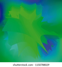 Water splash, top view, vector illustration. Paint like abstract vector background. Expressive abstract watercolor stain with splashes and drops. Watercolor gradient background.
