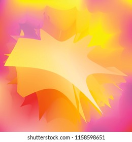 Water splash, top view, vector illustration. Paint like abstract vector background. Expressive abstract watercolor stain with splashes and drops. Watercolor gradient background.