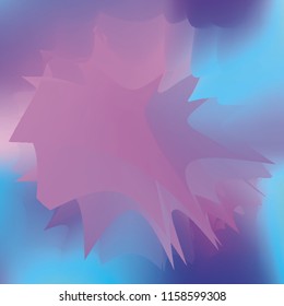 Water splash, top view, vector illustration. Paint like abstract vector background. Expressive abstract watercolor stain with splashes and drops. Watercolor gradient background.