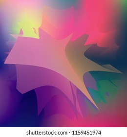 Water splash, top view, vector illustration. Paint like abstract vector background. Expressive abstract watercolor stain with splashes and drops. Watercolor gradient background.