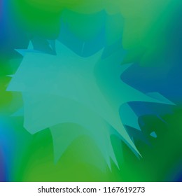 Water splash, top view, vector illustration. Paint like abstract vector background. Expressive abstract watercolor stain with splashes and drops. Watercolor gradient background.